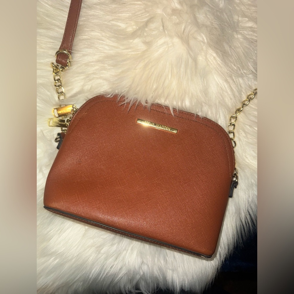 Steve Madden Brown Crossbody Bag